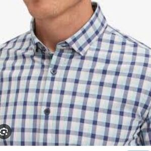 Mizzen+Main Coastal Fjord Dylan Plaid Leeward Dress Shirt